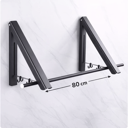 Abido Foldable Wall Hanger – No Drilling, Waterproof & Space-Saving
